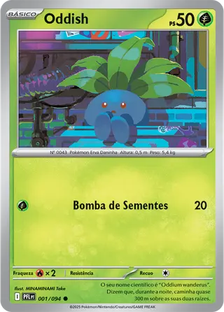 Carta Oddish