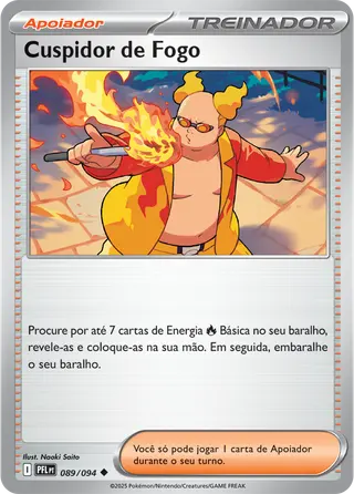 Carta Cuspidor de Fogo