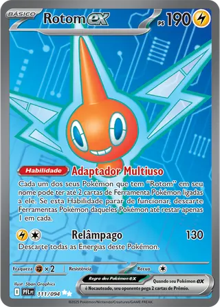 Carta Rotom ex
