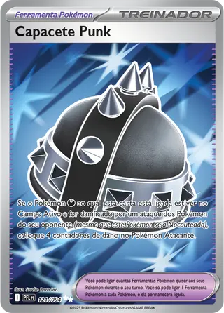 Carta Capacete Punk