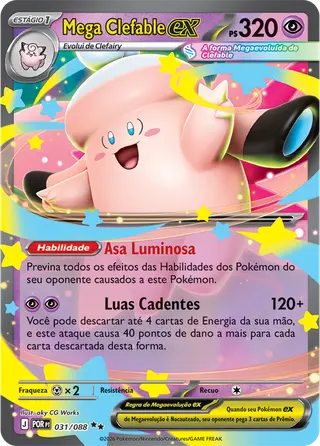 Carta Mega Clefable ex