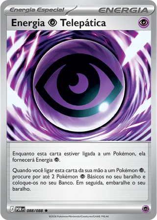Carta Energia Psychic Telepática