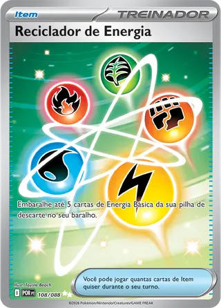 Carta Reciclador de Energia