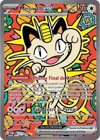 Carta Meowth ex