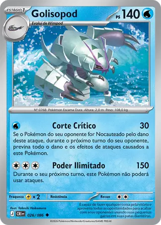 Carta Golisopod