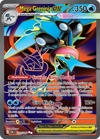 Carta Mega Greninja ex