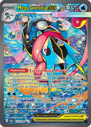 Carta Mega Greninja ex