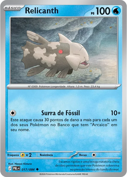 Carta Relicanth