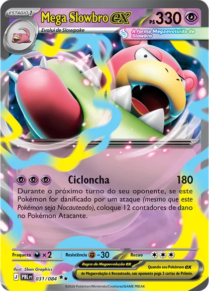Carta Mega Slowbro ex