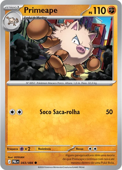 Carta Primeape