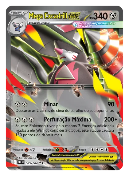 Carta Mega Excadrill ex