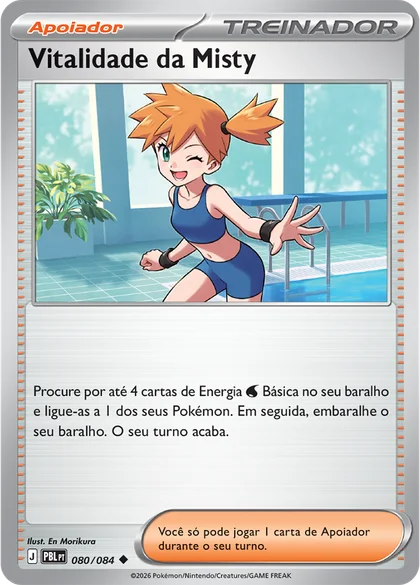 Carta Vitalidade da Misty