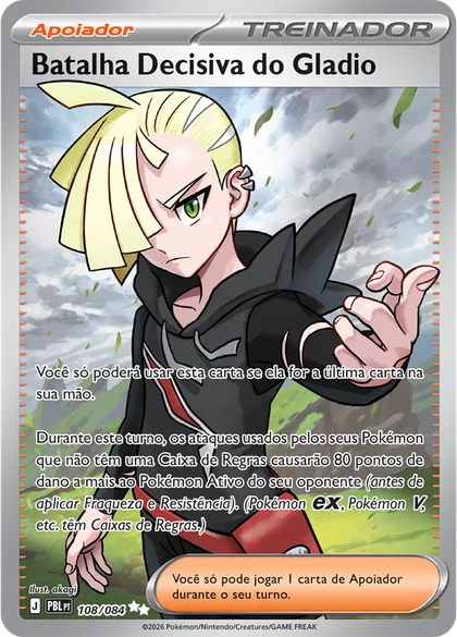 Carta Batalha Decisiva do Gladio