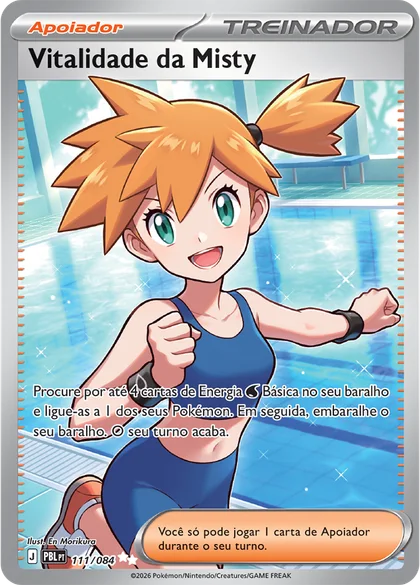 Carta Vitalidade da Misty