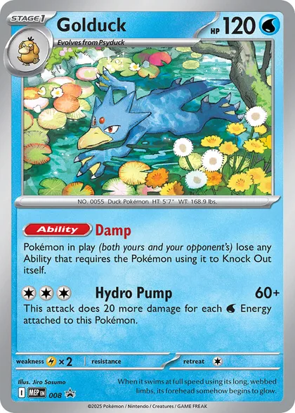 Carta Golduck