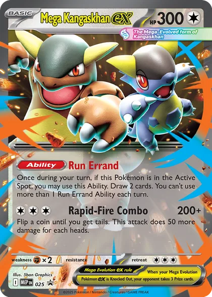 Carta Mega Kangaskhan ex