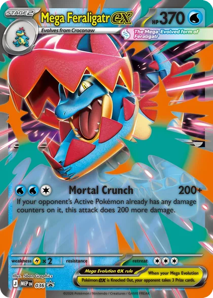 Carta Mega Feraligatr ex