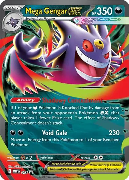 Carta Mega Gengar ex
