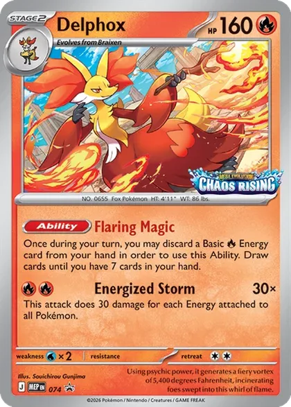 Carta Delphox