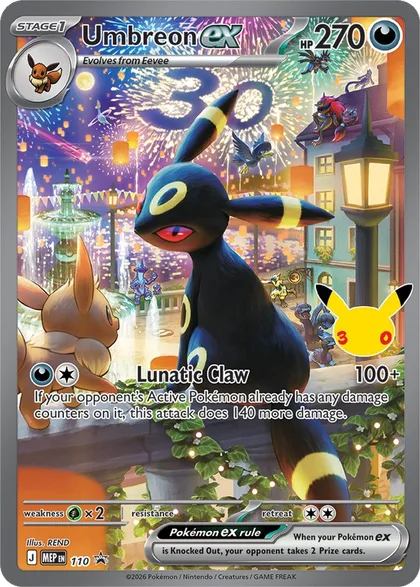 Carta Umbreon ex