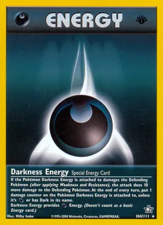 Carta Darkness Energy