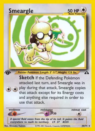 Carta Smeargle