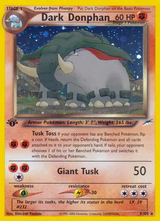 Carta Dark Donphan