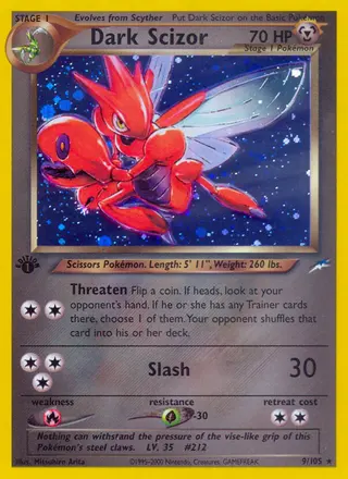 Carta Dark Scizor
