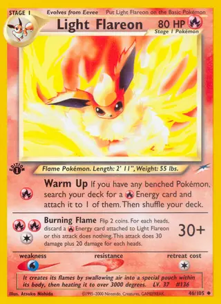 Carta Light Flareon