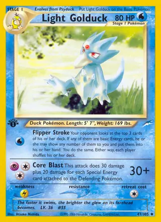 Carta Light Golduck