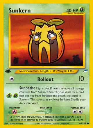 Carta Sunkern