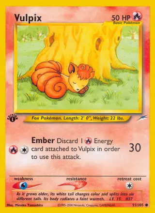 Carta Vulpix