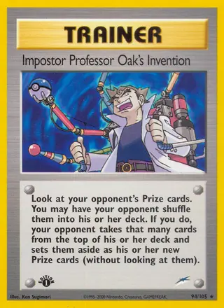 Carta Impostor Professor Oak's Invention