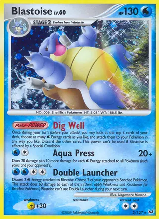 Carta Blastoise