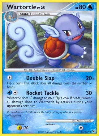 Carta Wartortle