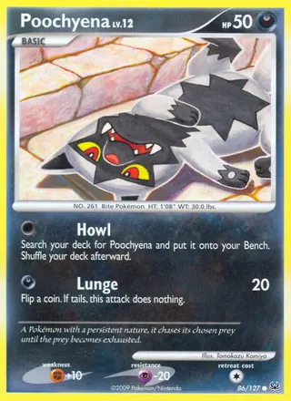 Carta Poochyena