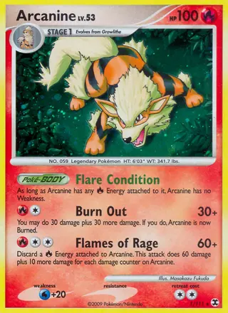 Carta Arcanine