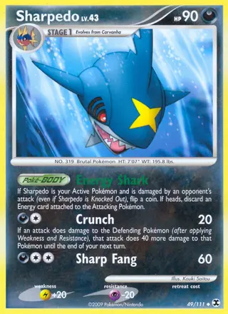 Carta Sharpedo