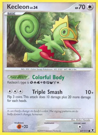 Carta Kecleon