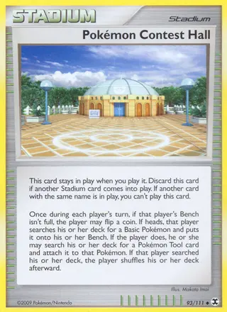 Carta Pokémon Contest Hall