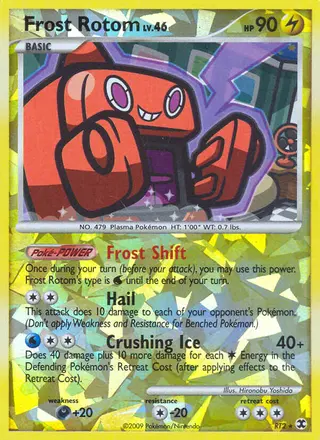 Carta Frost Rotom