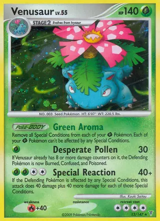 Carta Venusaur