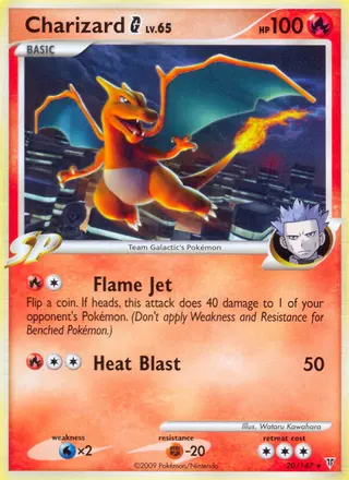 Carta Charizard G