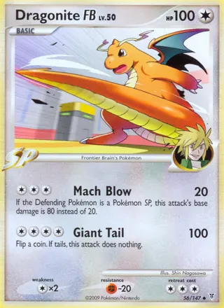 Carta Dragonite FB