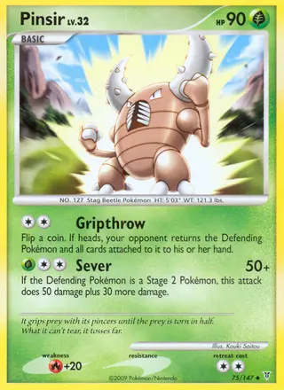 Carta Pinsir