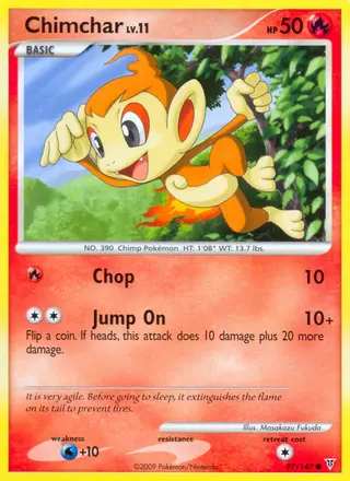 Carta Chimchar