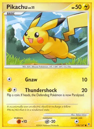 Carta Pikachu