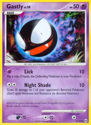 Carta Gastly