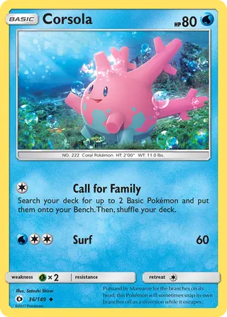Carta Corsola