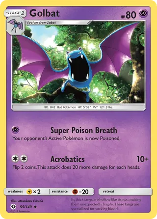 Carta Golbat